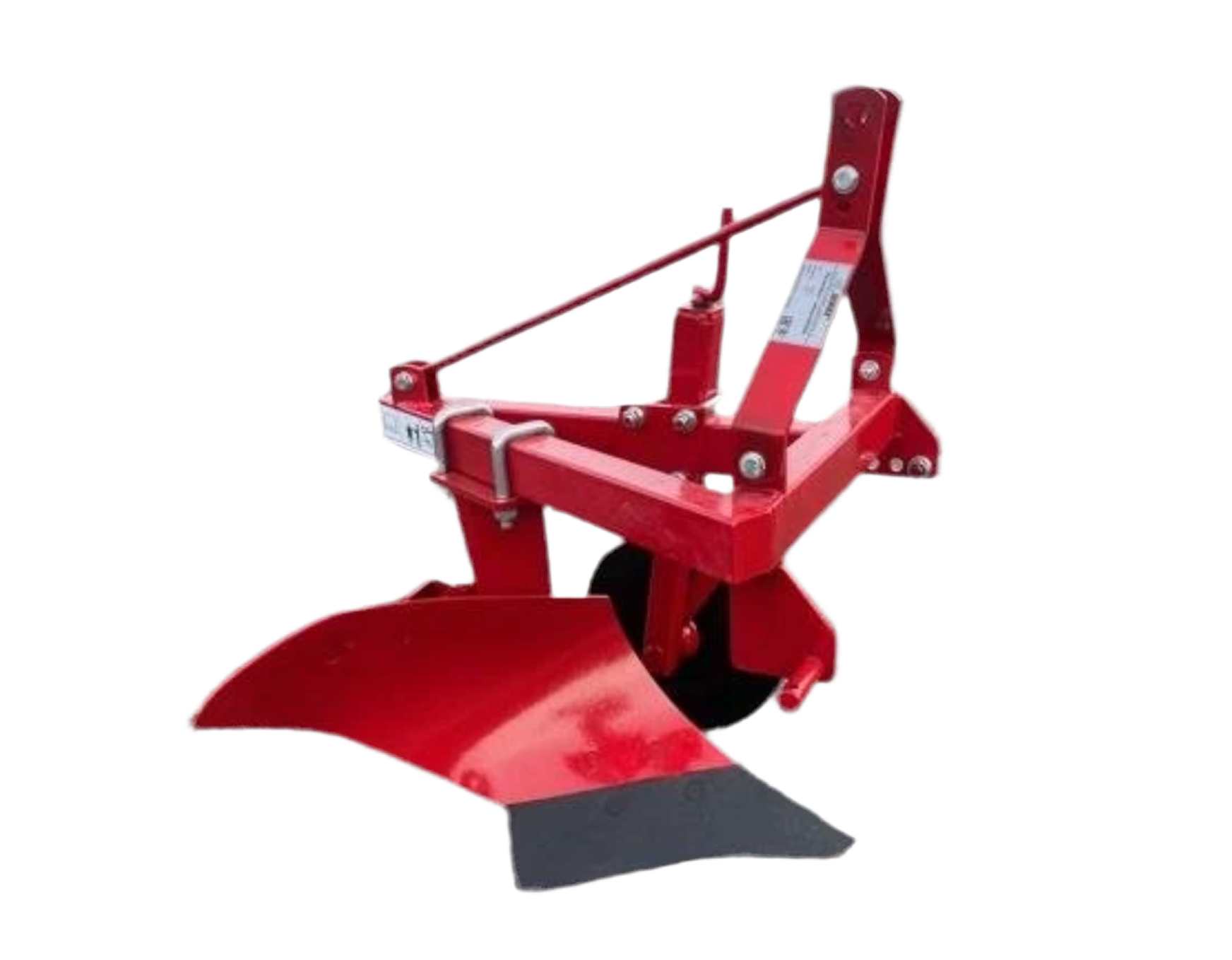 Enskärig plog för komakttraktor