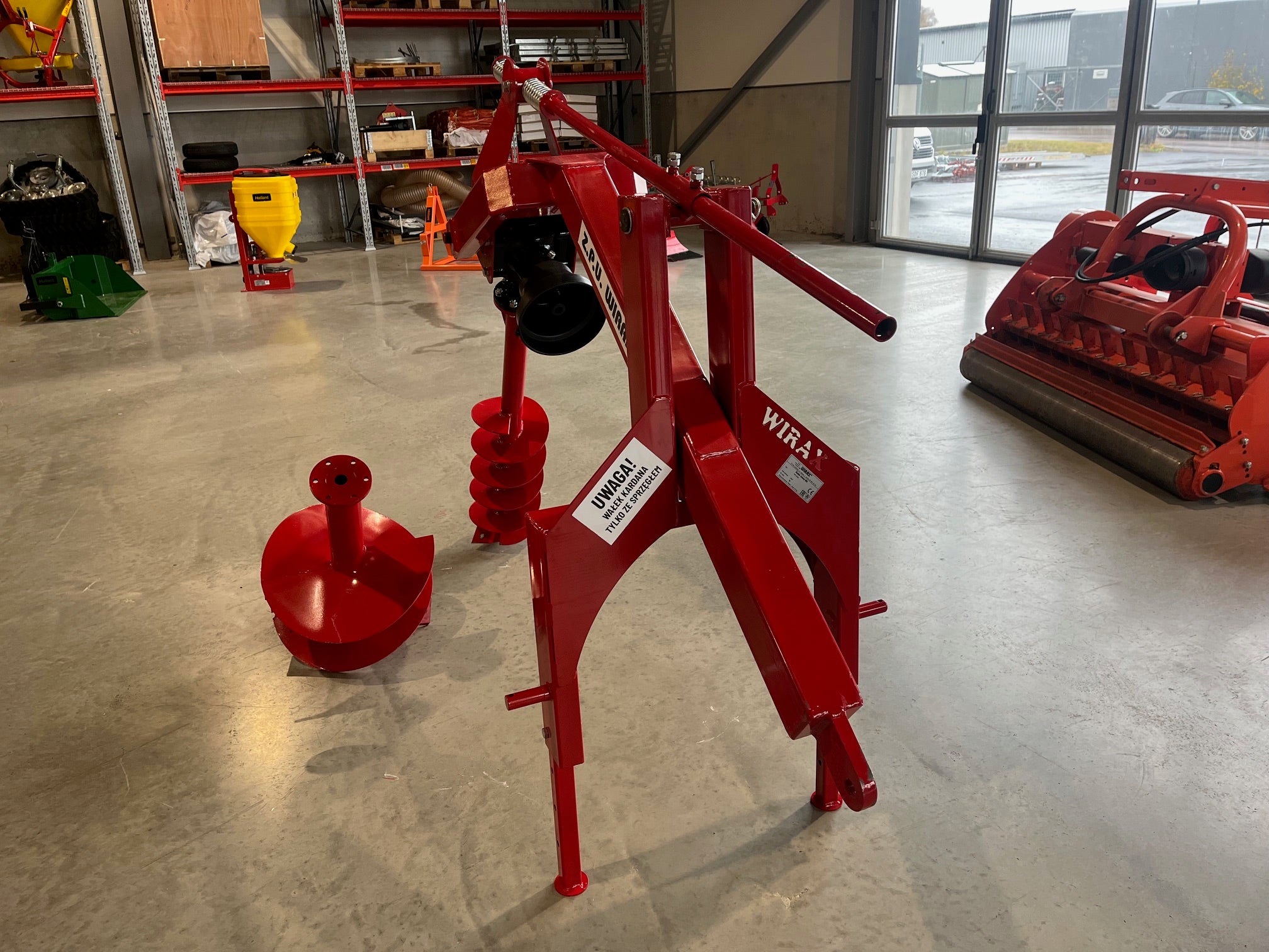 Jordborr för traktor