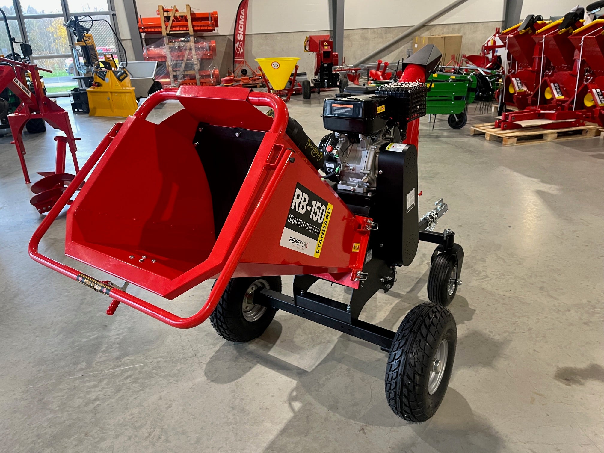 Mobil flismaskin RB-150