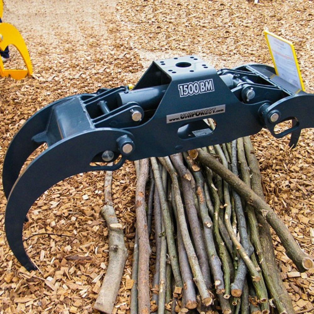 Energigrip 1500 BM hanterar biomassa och energived - 4500 kg lastkapacitet