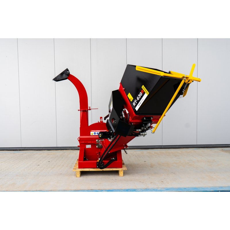 Flistugg RT-630R med hydraulisk inmatning