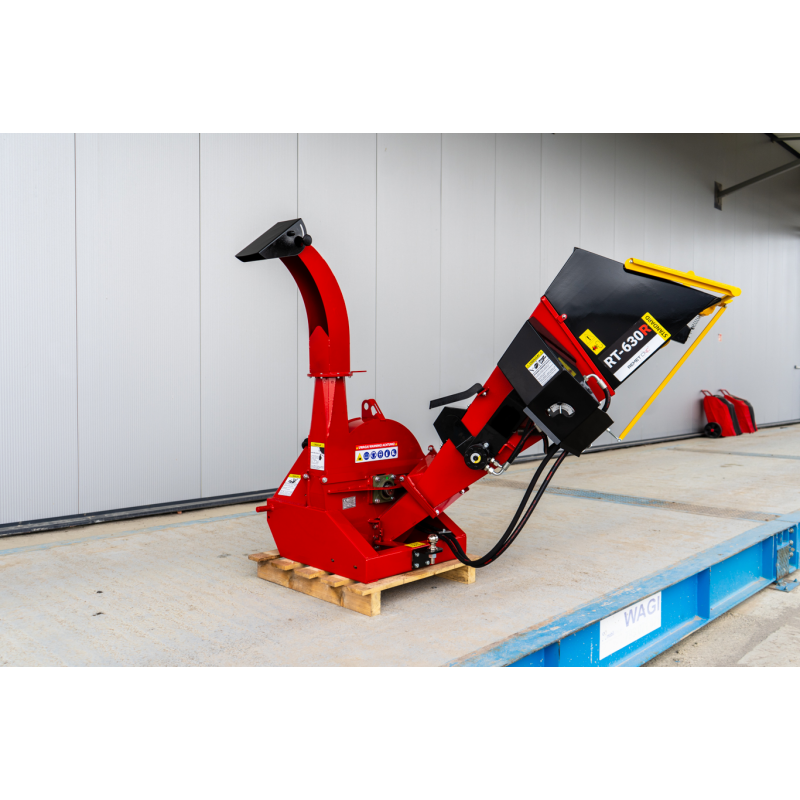 Flistugg RT-630R med hydraulisk inmatning