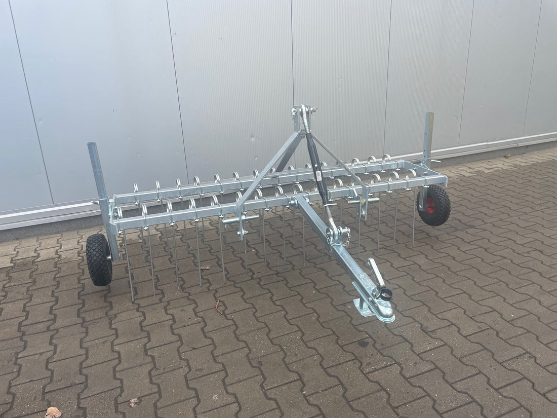 Gårdsharv för ATV med 50 mm dragkula - enkel koppling till fyrhjuling