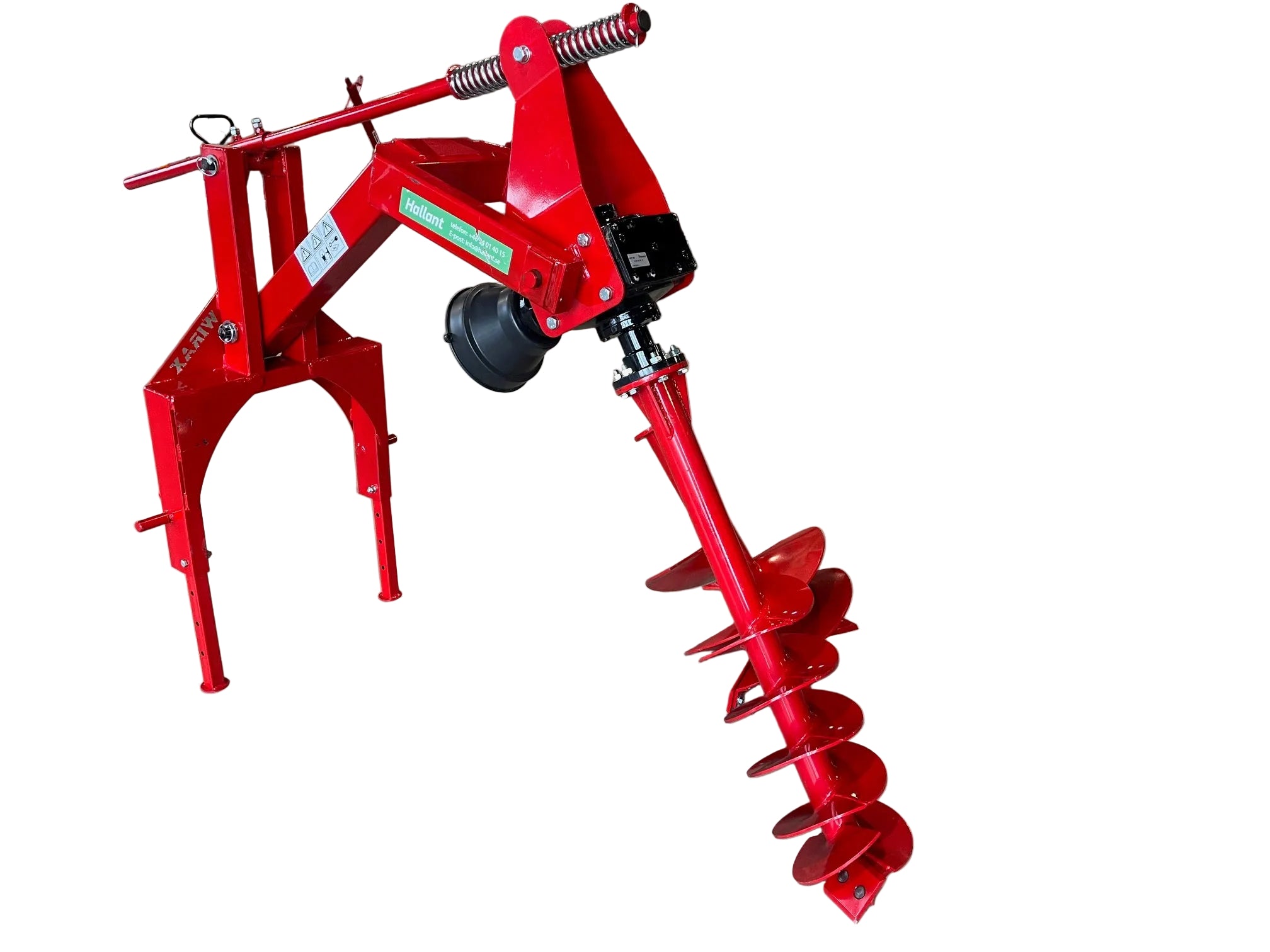 Jordborr för traktor med PTO-drift - professionell borrning