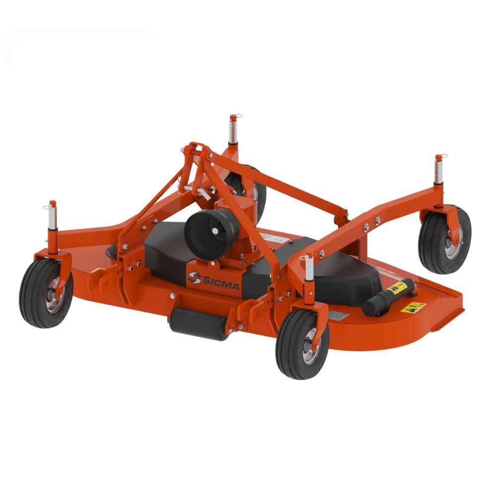 Sicma FA 1200 klippaggregat och betesputs 120 cm – 3-punktskoppling kat. 1 och PTO-ingång bakifrån