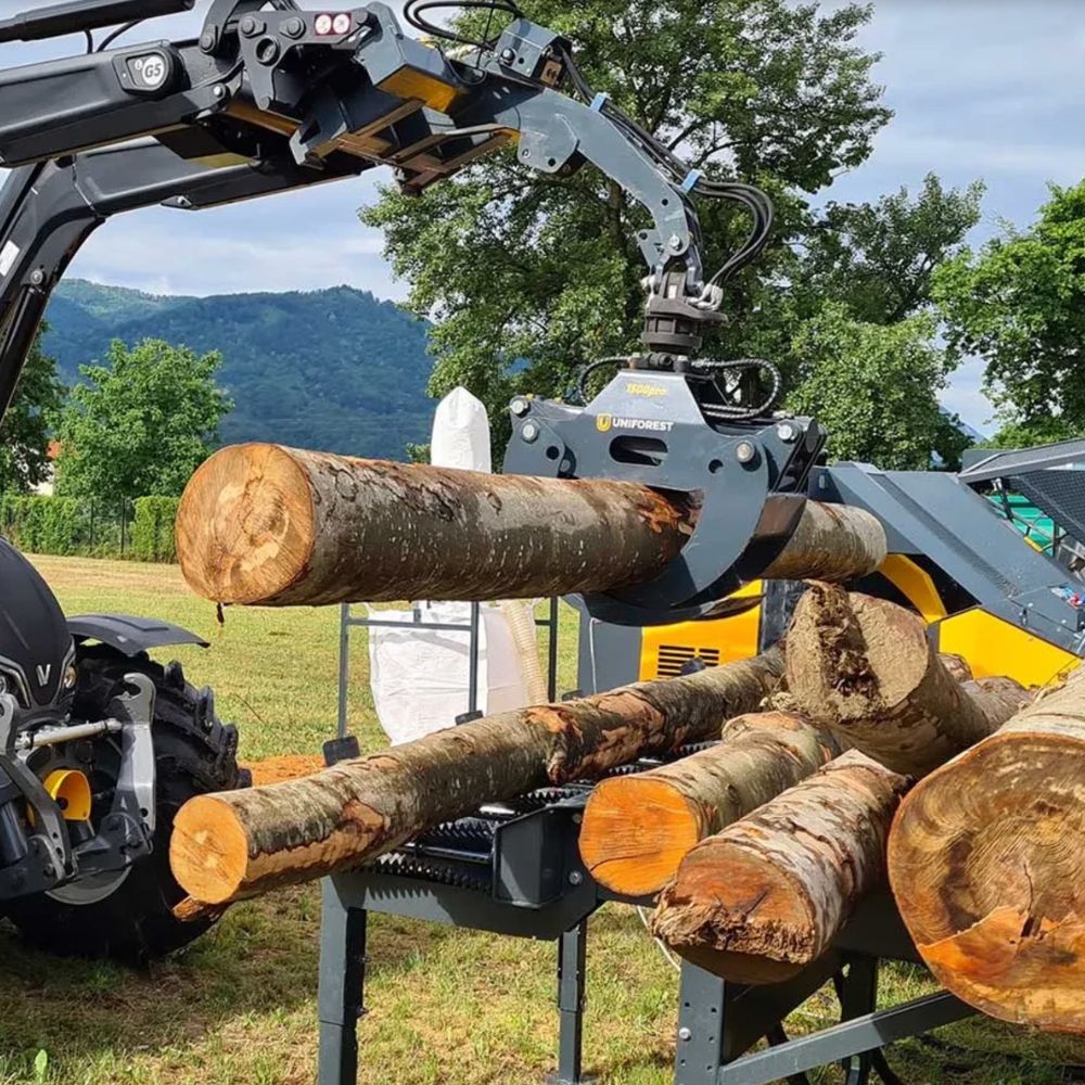 Uniforest 1500Pro griper stora stockar - professionell skogsgrip för tung last