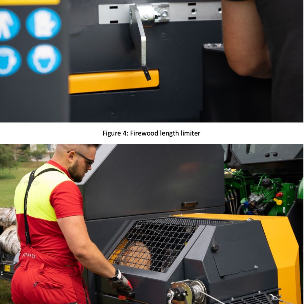 Vedprocessor Uniforest Titan 36/12 PTO- eller eldrift