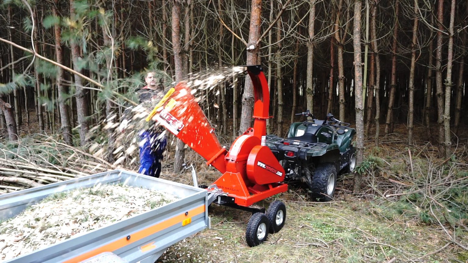 RTS-630 flishugg ATV med bensinmotor