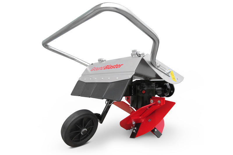 Rotorplog Groundblaster för tvåhjulstraktor Ferrari - formar odlingsbäddar