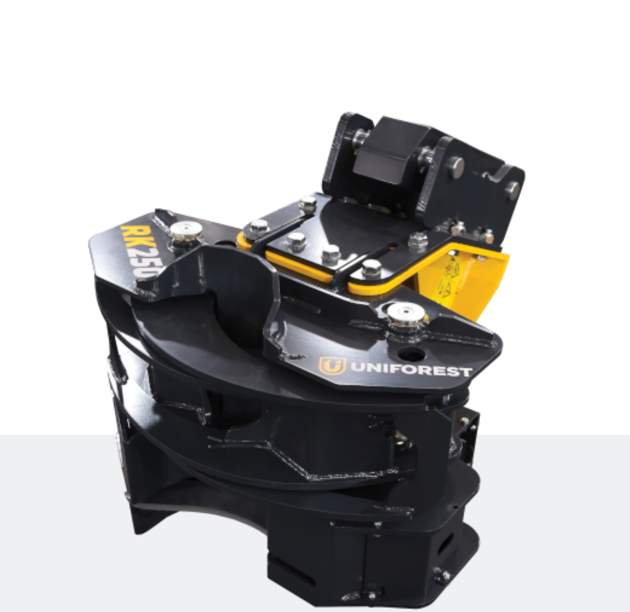 Uniforest RK250 energiklipp för grävmaskin - hydrauliskt trädklipp med 1000 mm öppning