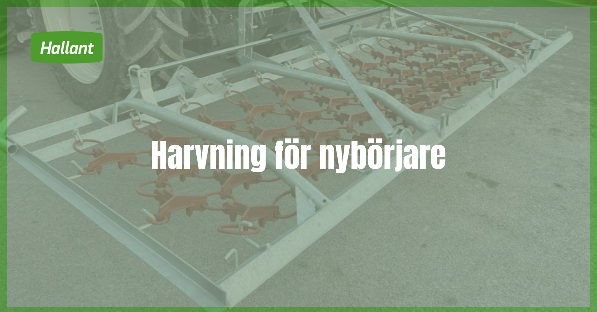 Harvning för nybörjare