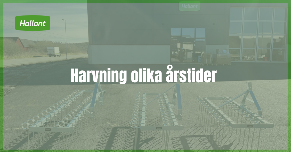 Harvning olika årstider 