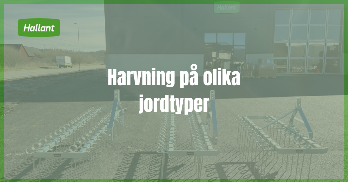 Harvning på olika jordtyper