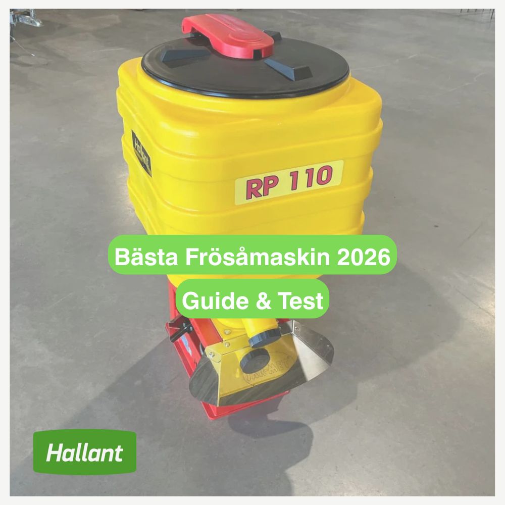 Bästa Frösåmaskinen 2026 – Guide & Test | Hallant