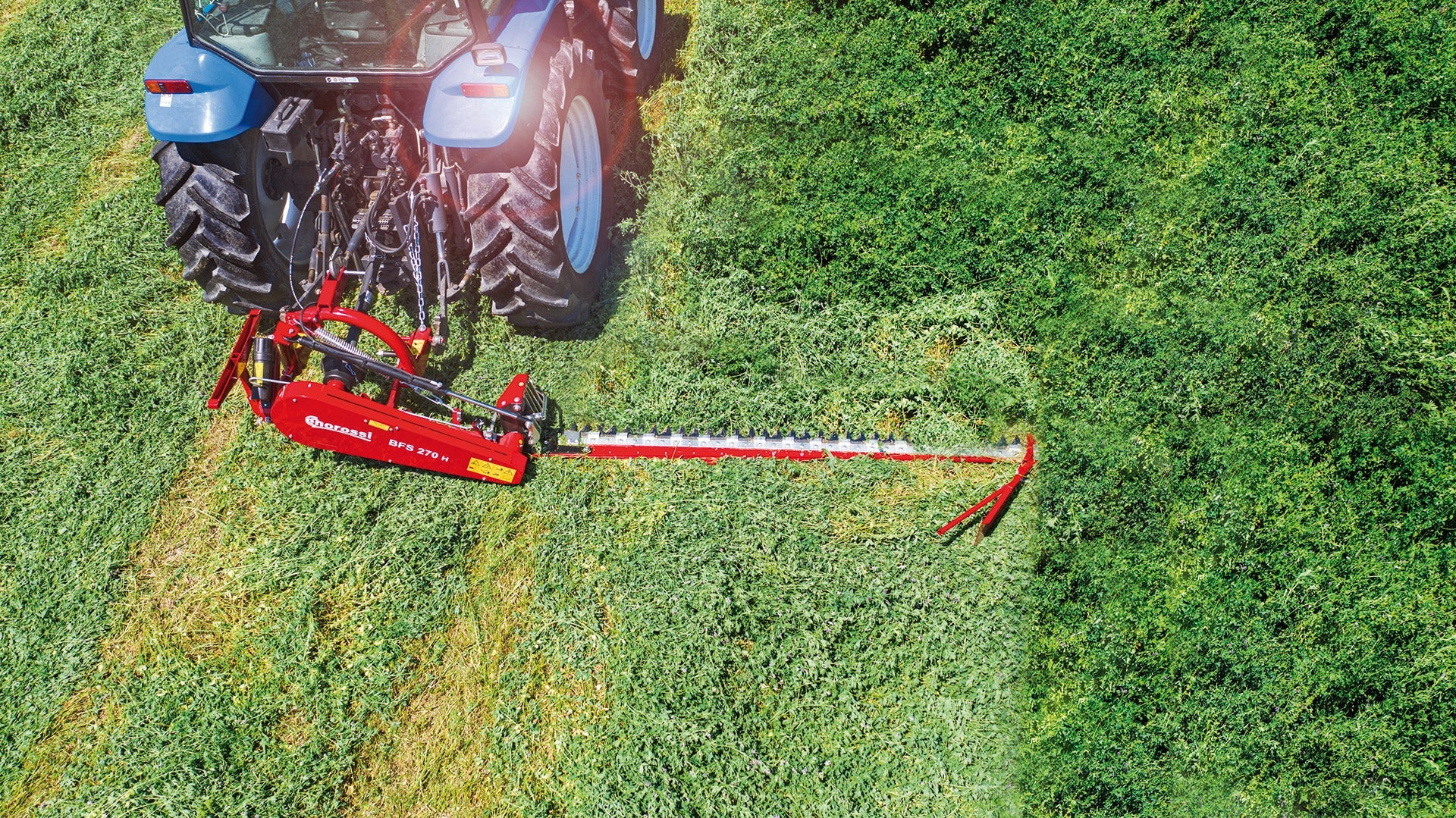 Enorossi - slåtterbalkar för traktor