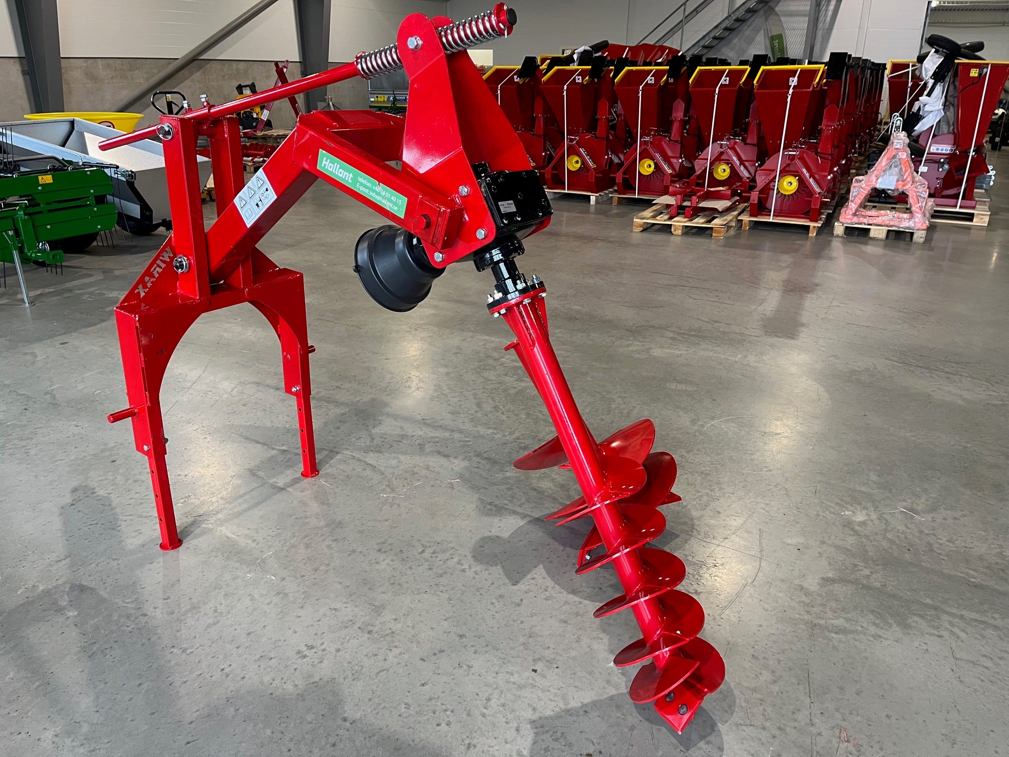 Jordborr för traktor
