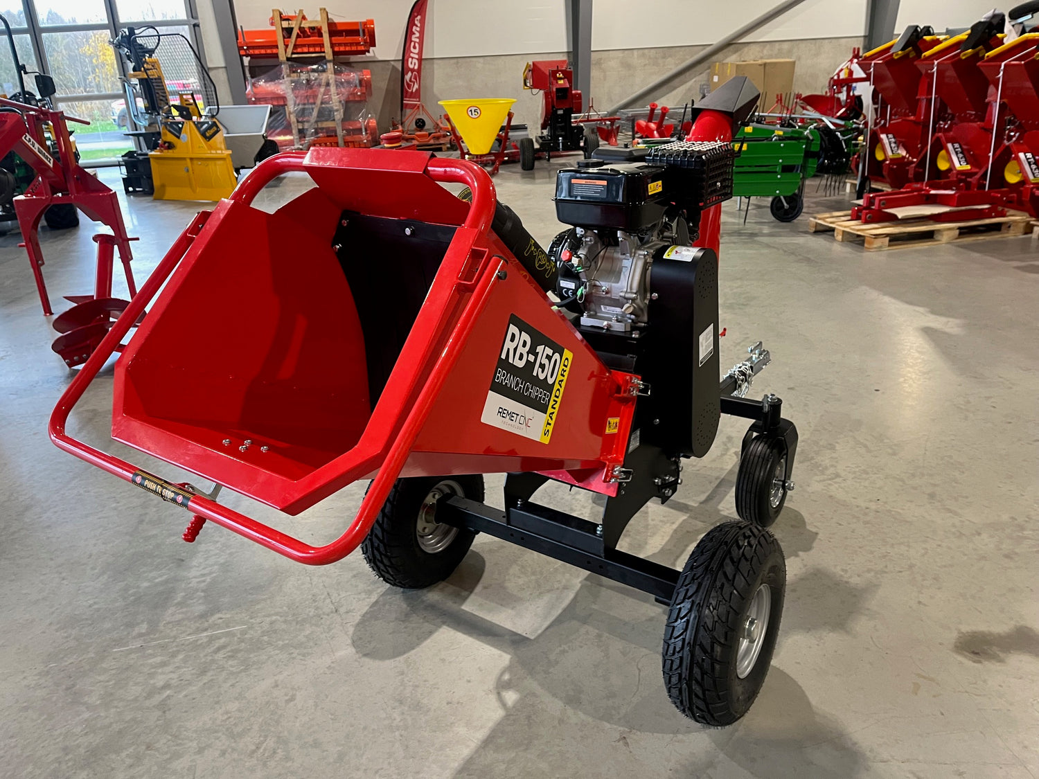 Mobil flismaskin RB-150