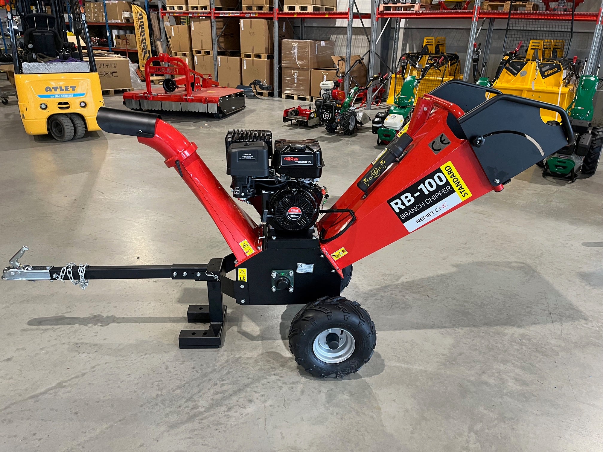 Mobil flismaskin RB-100