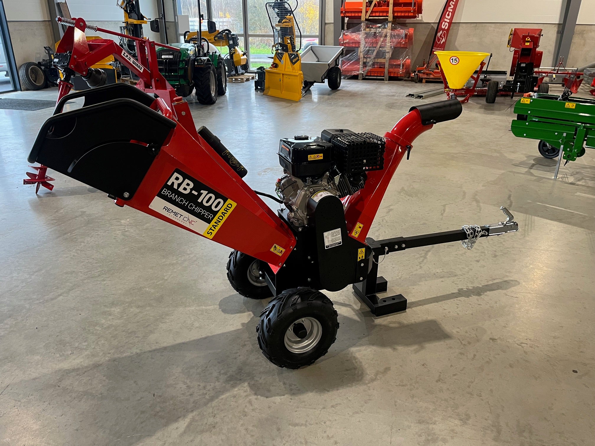 Mobil flismaskin RB-100