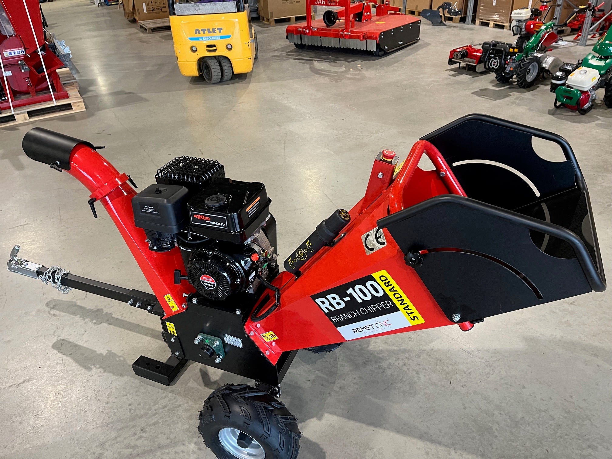 Mobil flismaskin RB-100