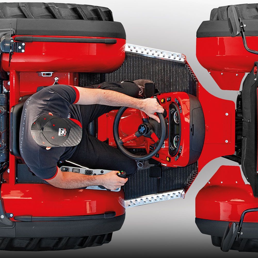 TTR 3800 HST – Kompakttraktor med steglös transmission och vändbar förarplats