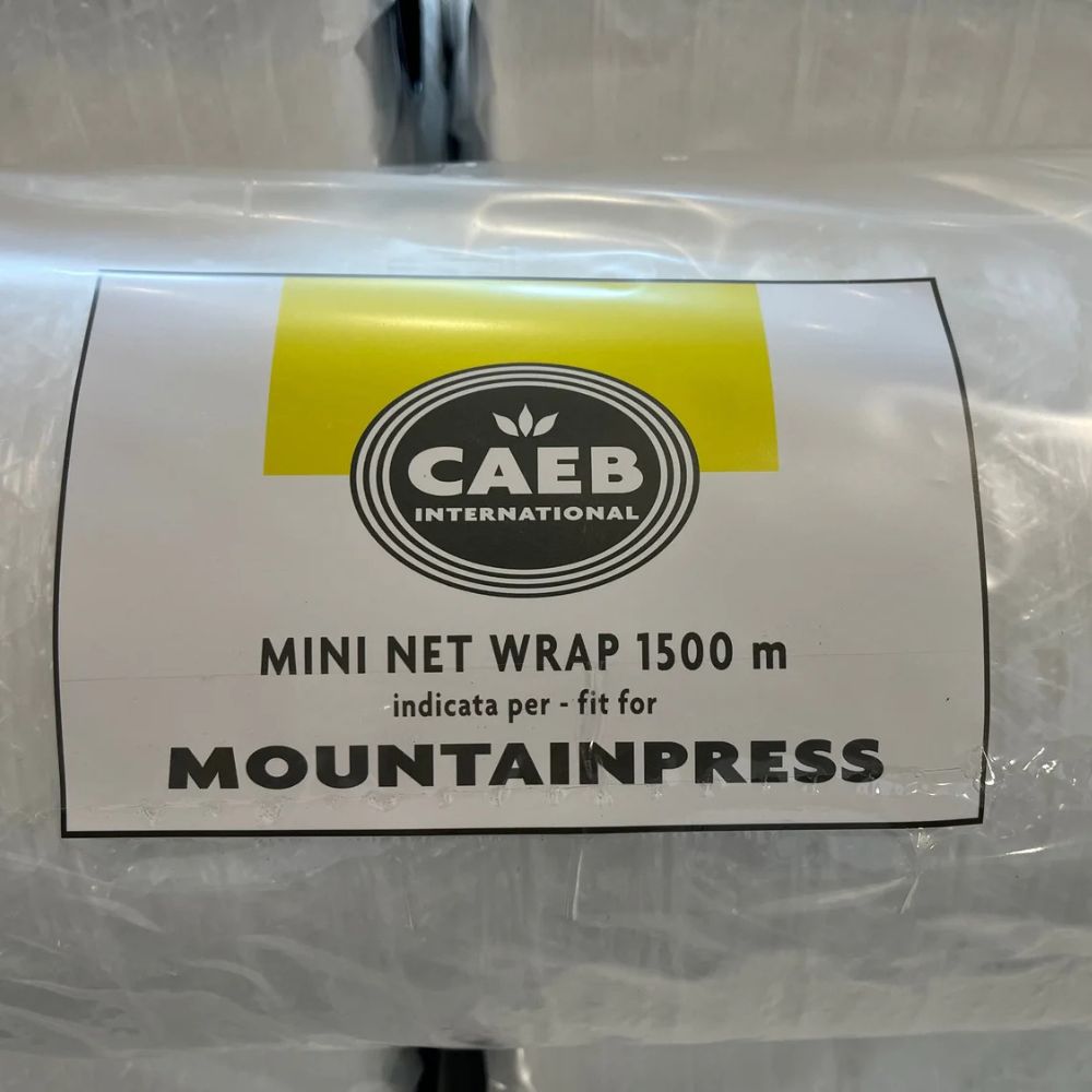 Högkvalitativt balnät för effektiv packning av hö och ensilage med CAEB småbalspress.