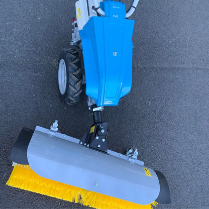 Bertolini 150 S och 100 cm sopvals sedda ovanifrån