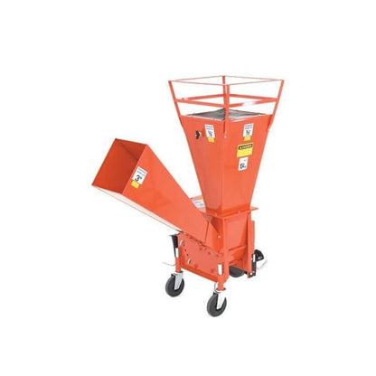 Caravaggi BIO 100 flishugg – kompakt bensindriven flismaskin för grenar, trädgårdsavfall och kompostarbete.