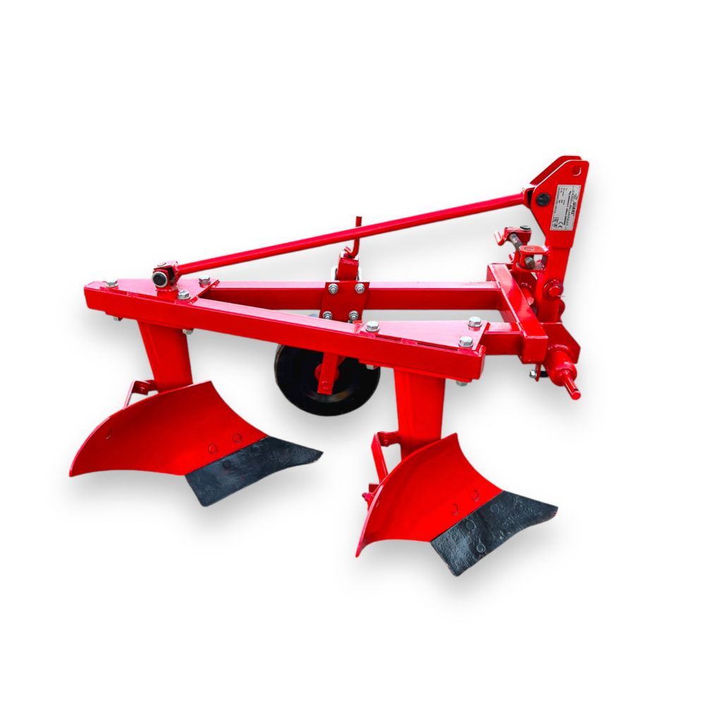 Enskärig plog för kompakttraktor med trepunktslyftsystem kategori 1