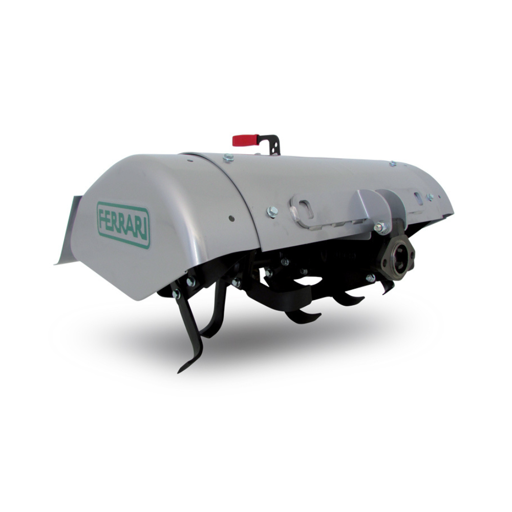 Ferrari jordfräs för tvåhjulstraktor, kraftfull fräsning av jord och bäddar