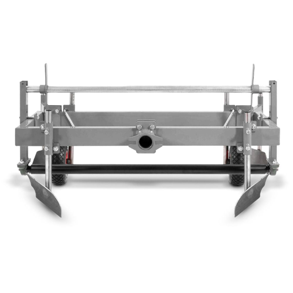 Ferrari plastläggare för tvåhjulstraktor, effektiv för utläggning av odlingsfilm och täckplast.