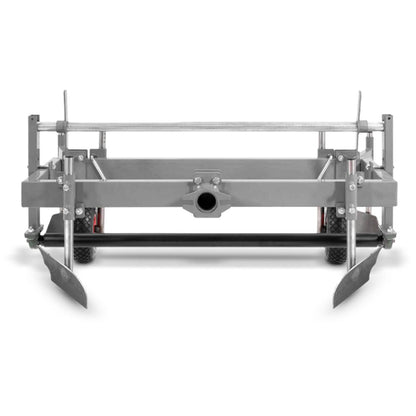 Ferrari plastläggare för tvåhjulstraktor, effektiv för utläggning av odlingsfilm och täckplast.