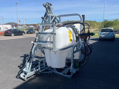 Galvaniserad stålram på växtskyddsspruta - rostskyddad konstruktion