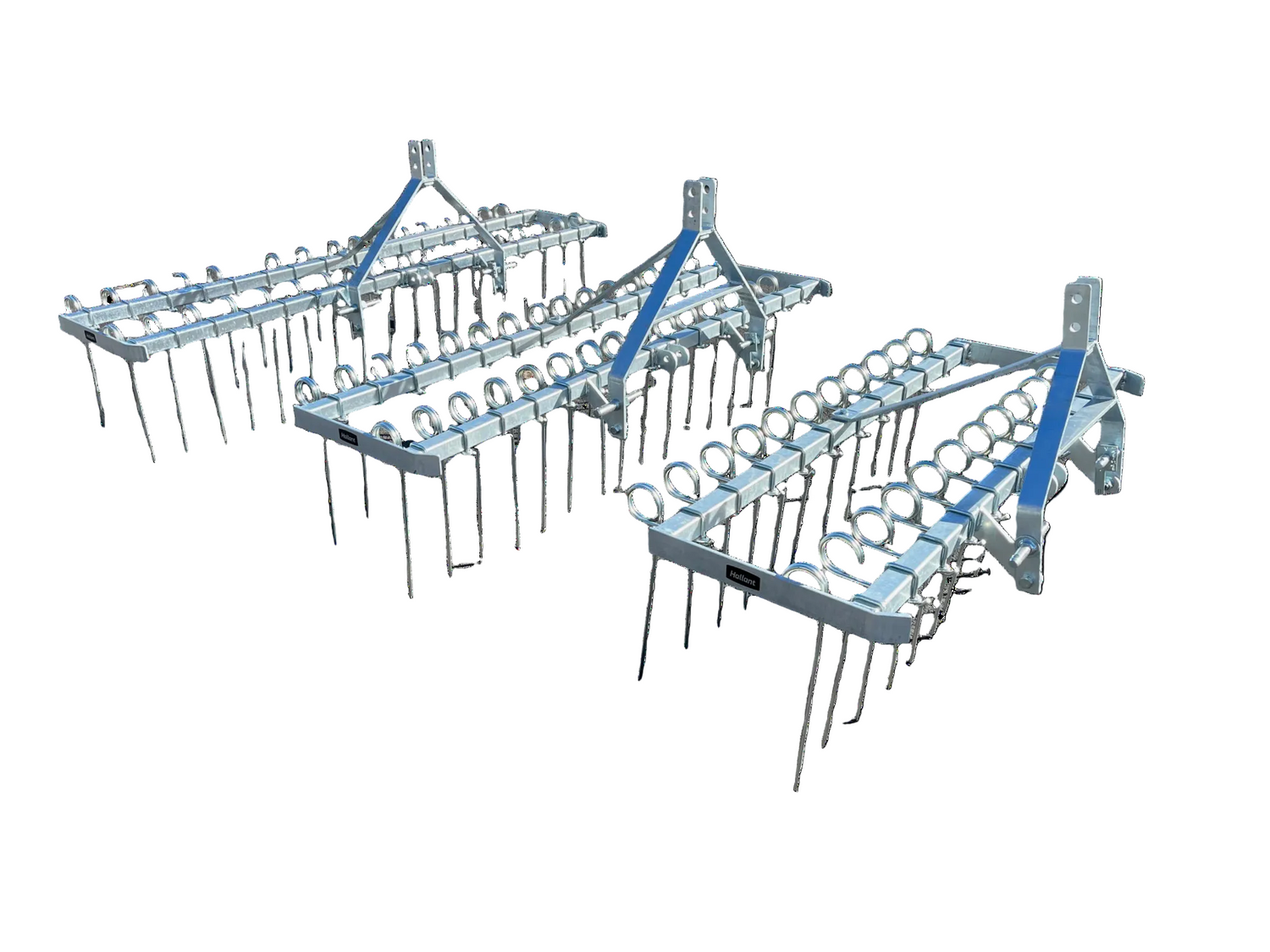 Gårdsharv galvaniserad för traktor 160-240 cm - Hallant