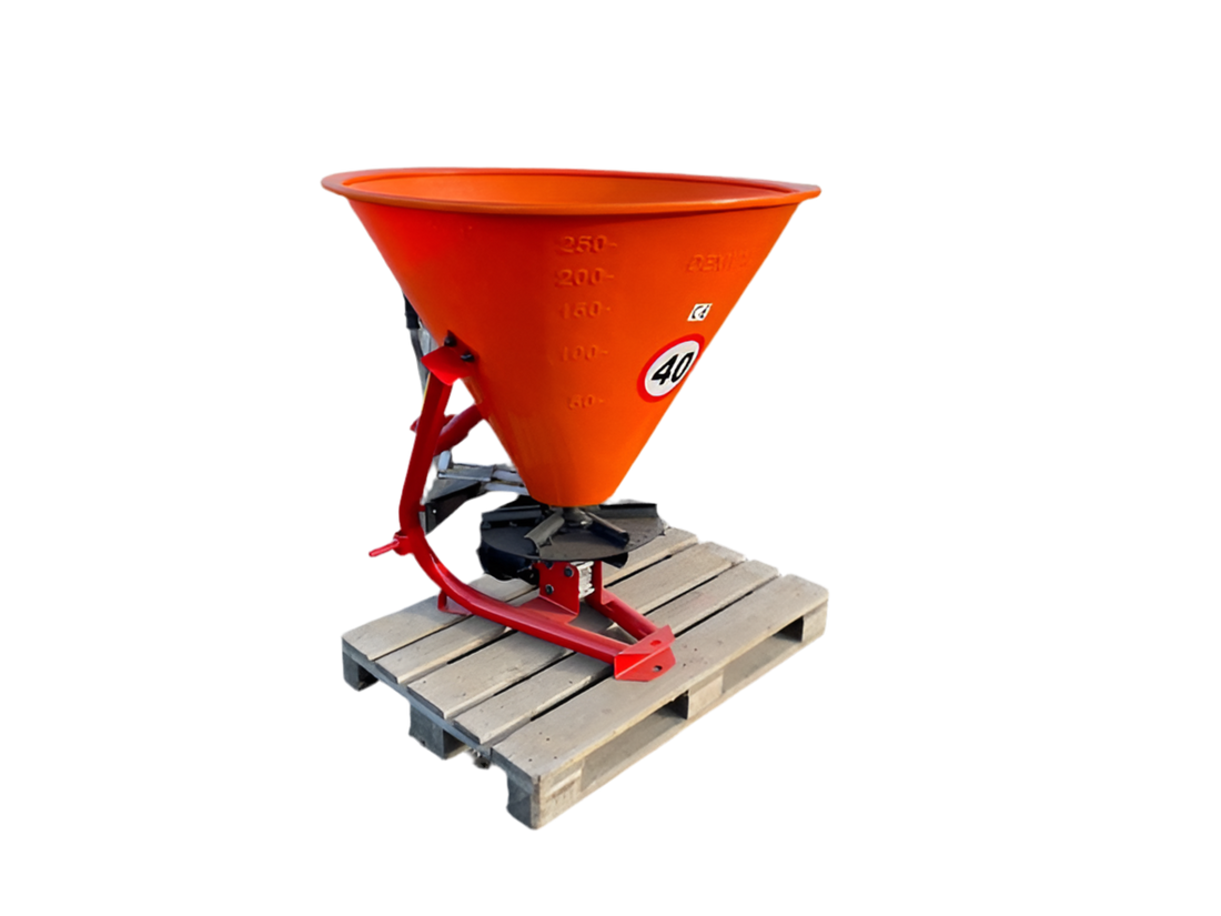 Gödselspridare 300 liter för traktor - översikt