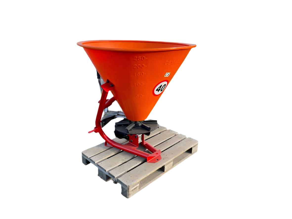 Gödselspridare 300 liter för traktor - översikt