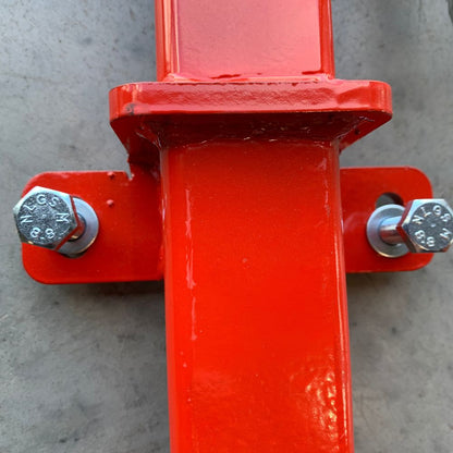Detalj 3-punktsfäste Jarmet såmaskin 110 liter