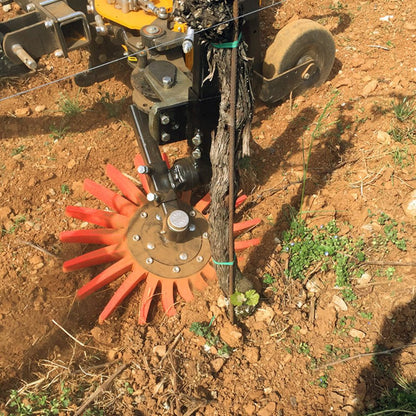 K.U.L.T Fingerhjul mekanisk ogräsbekämpning utan kemikalier detaljbild