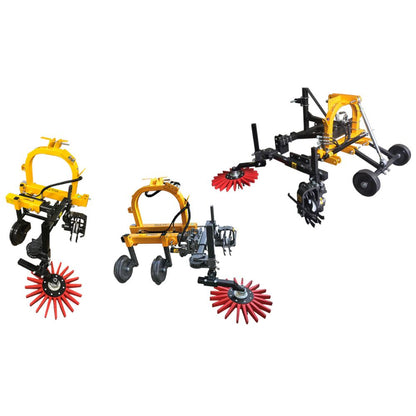 Orizzonti K.U.L.T Finger Weeder monterad på ram för vinodling