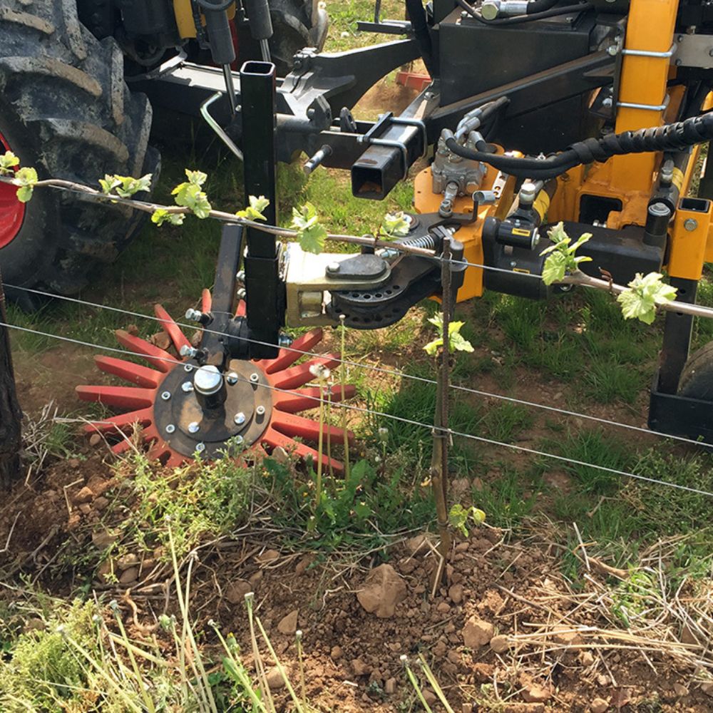 Orizzonti K.U.L.T Finger Weeder fingerhjul med järntänder för jordbearbetning