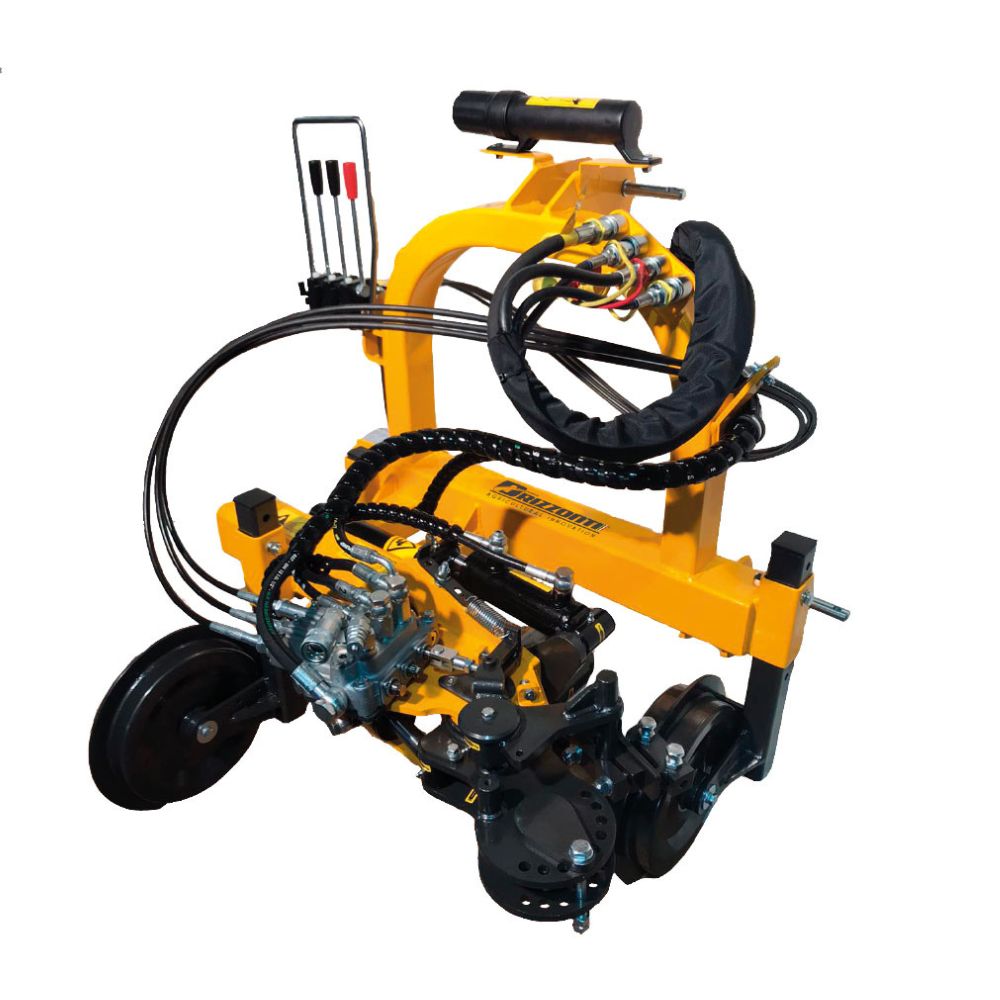 Orizzonti Orion bakmonterad ram för ogräsbekämpning i vinodling monterad på traktor