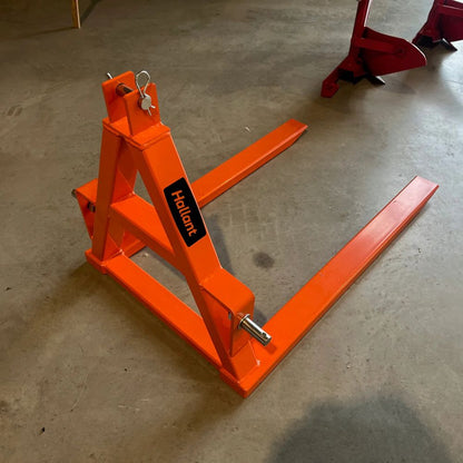 Pallgafflar för traktor med trepunktslyft – 1000 kg kapacitet