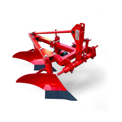 Kompakttraktor plog med 20 cm skärbredd för lantbruksarbete