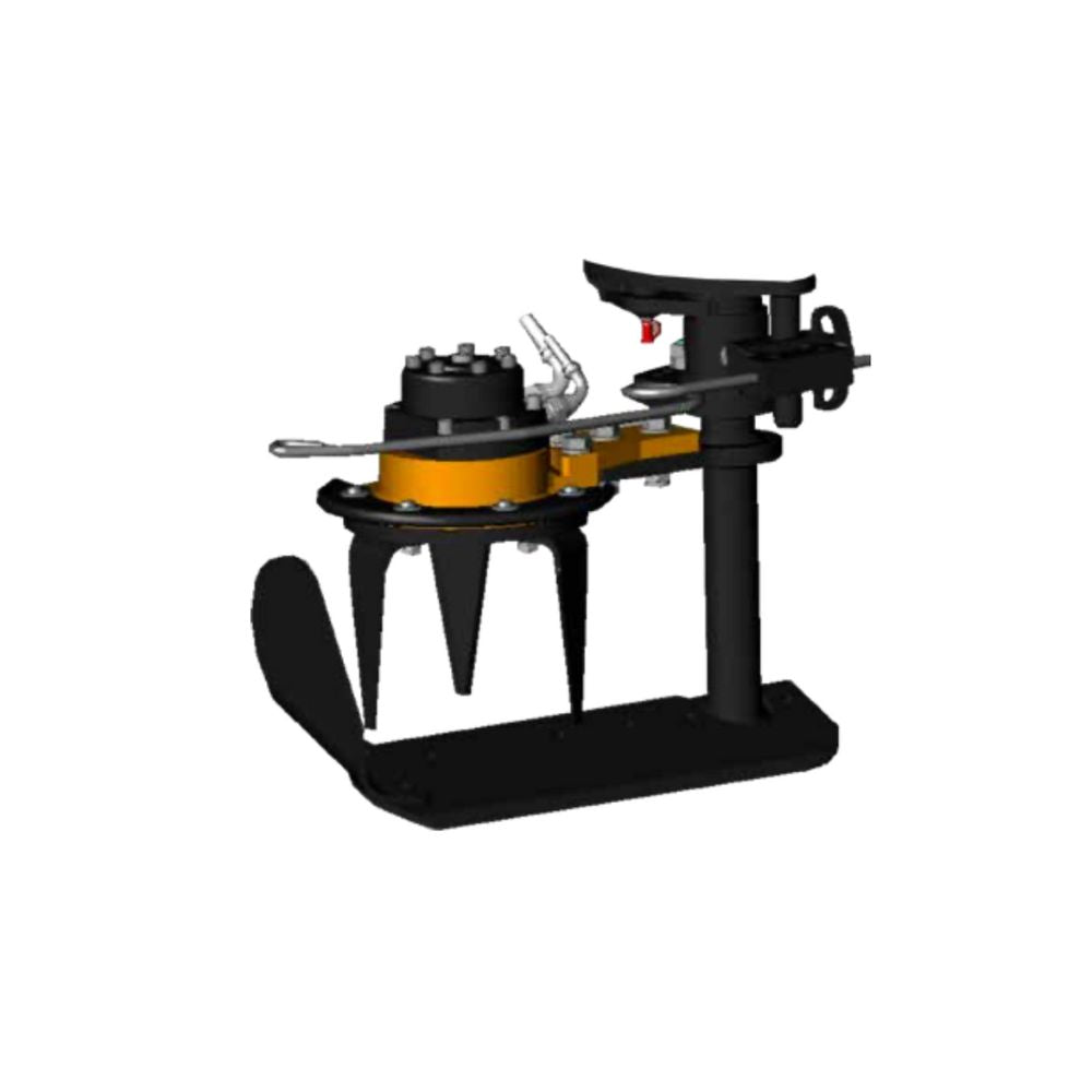 Orizzonti rotorfräs 20 cm med skyffeljärn för mekanisk ogräsbekämpning i vinodling