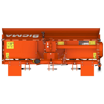 Sicma ZLL 140 jordfräs – sidokedjedrift i oljebad och 3-punktskoppling kat. 1