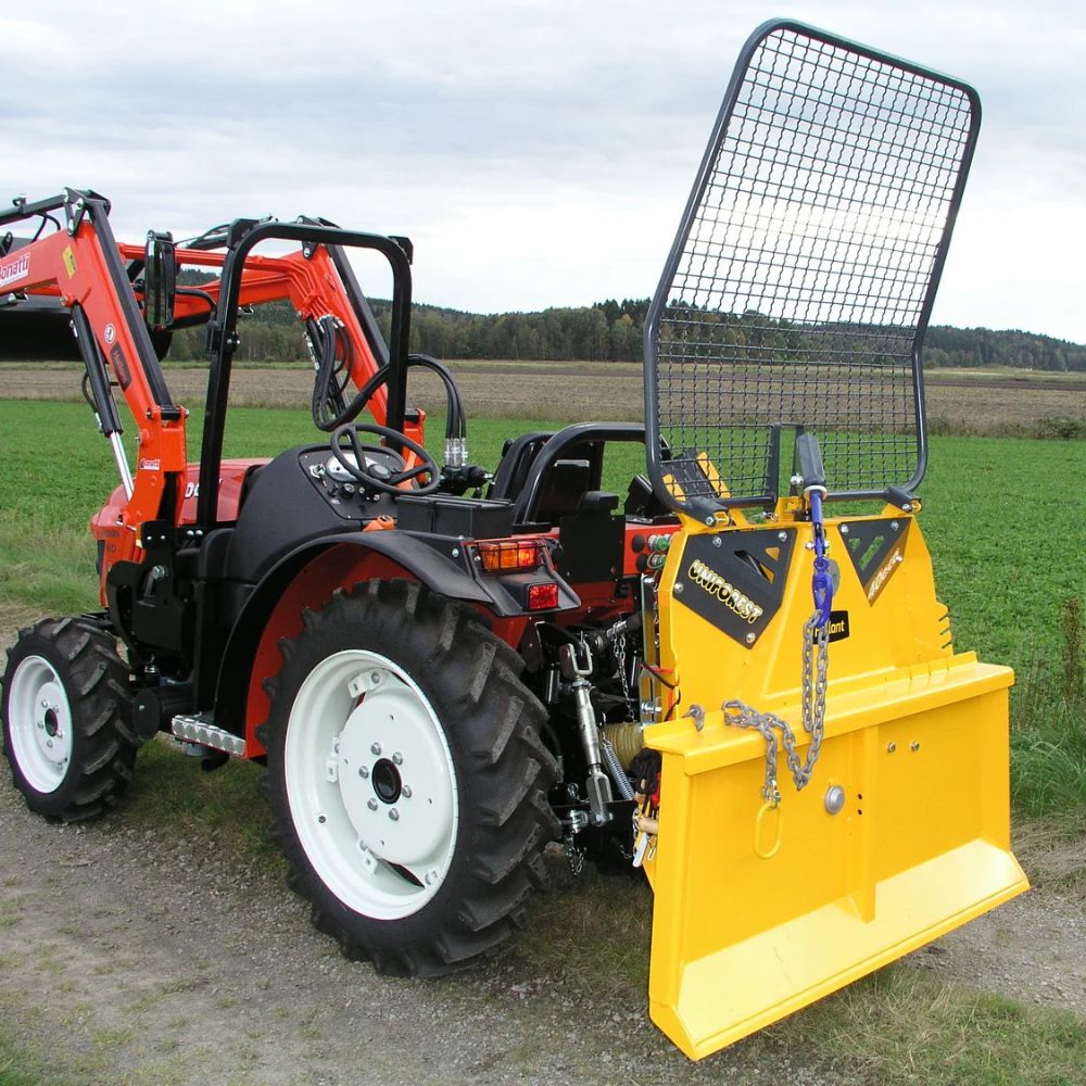 Uniforest 40 ECO mekanisk skogsvinsch närbildsdetalj