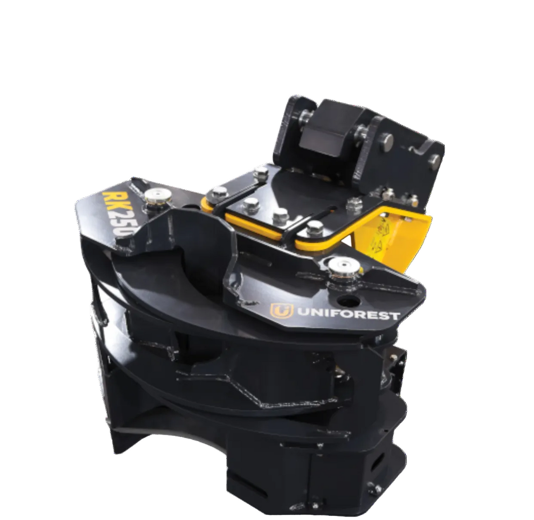 Uniforest RK250 energiklipp trädklipp för grävmaskin - 250 mm klipptjocklek barrträd