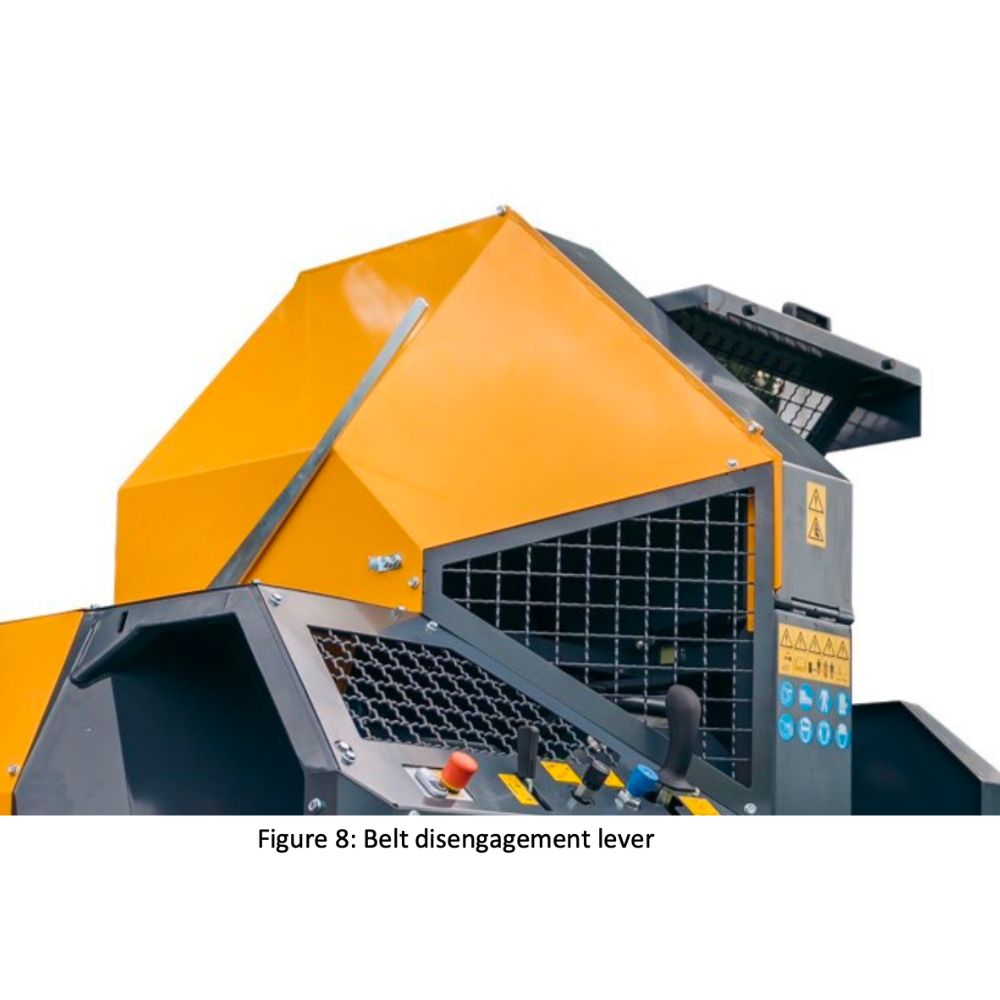 Vedprocessor Uniforest Titan 36/12 PTO- eller eldrift