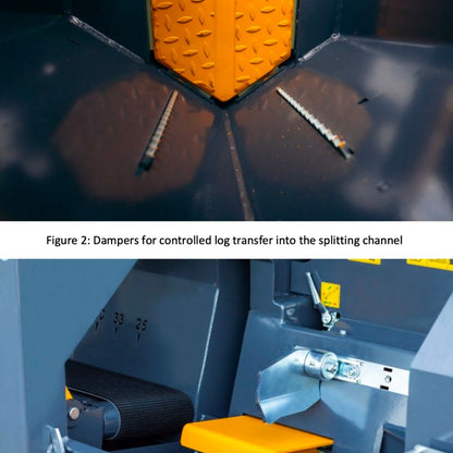 Vedprocessor Uniforest Titan 36/12 PTO- eller eldrift