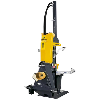 Uniforest Titanium 18 hydraulisk vedklyv - professionell vedklyvmaskin med 18 ton klyvkraft